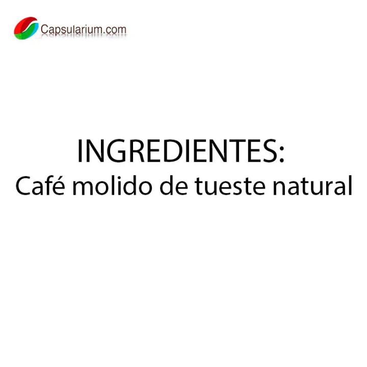 Valor nutricional tassimo espresso
