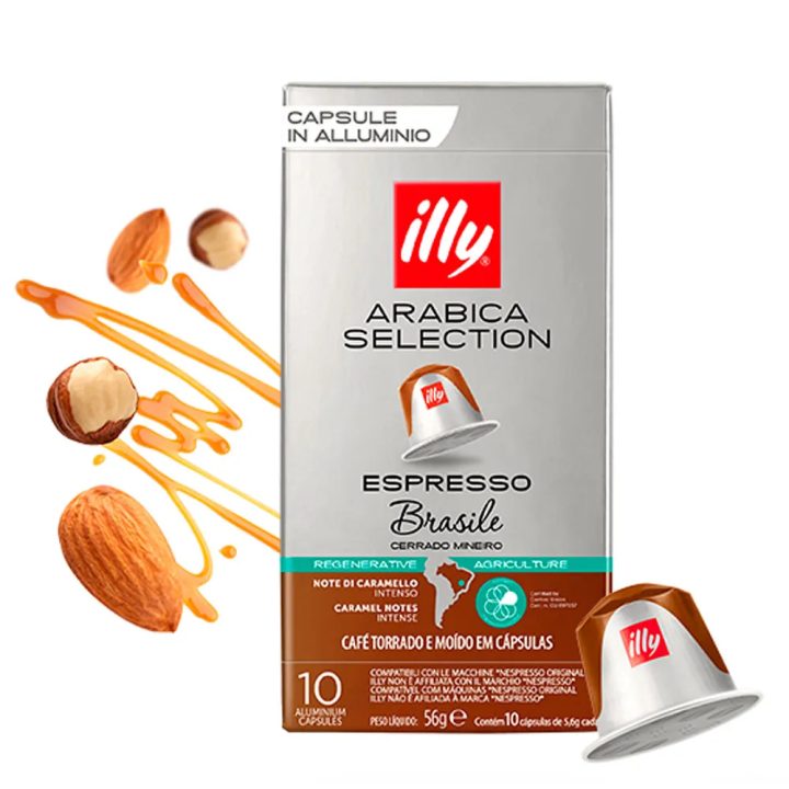 Café Brasil 10 cápsulas | Illy Nespresso