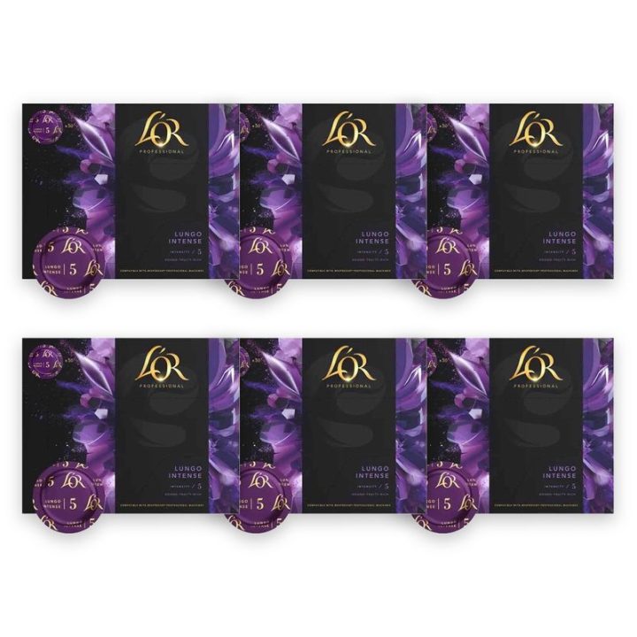 Pack 6x50 Cápsulas Lungo Intenso L'OR Nespresso® Pro (300 ud.)