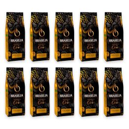 Pack 10 kg Café en Grano Estilo Italiano Brasilia