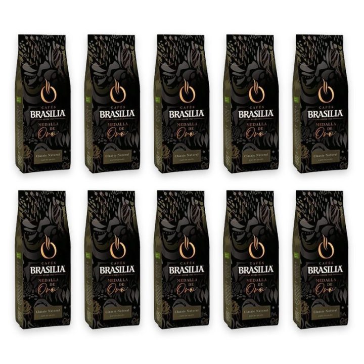 Pack 10 kg Café en Grano Classic Natural Brasilia