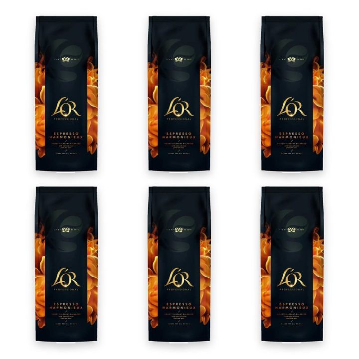 Pack 6 kg Café en Grano L'OR Espresso Harmonieux