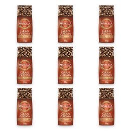 Pack 9 kg Marcilla Gran Aroma Mezcla en grano