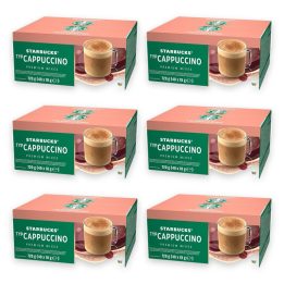 Pack 6 cajas Starbucks Cappuccino | 240 sobres de 18 g