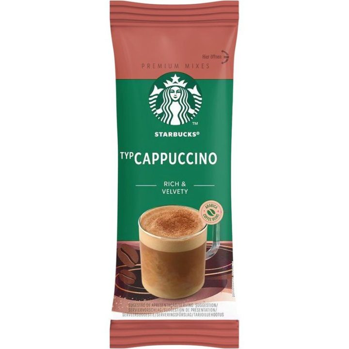 Pack 6 cajas Starbucks Cappuccino | 240 sobres de 18 g