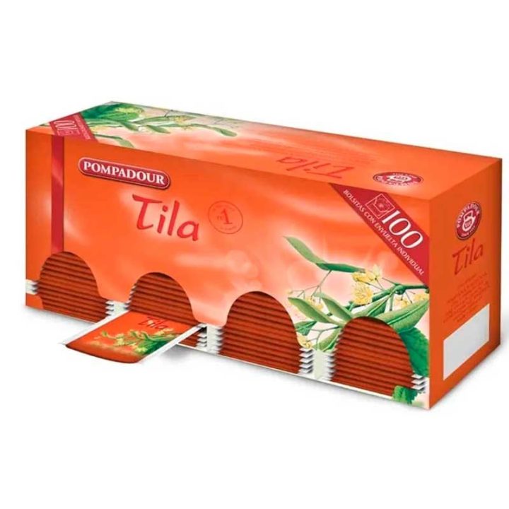 Tila Pompadour 100 bolsitas | Infusión de tilo