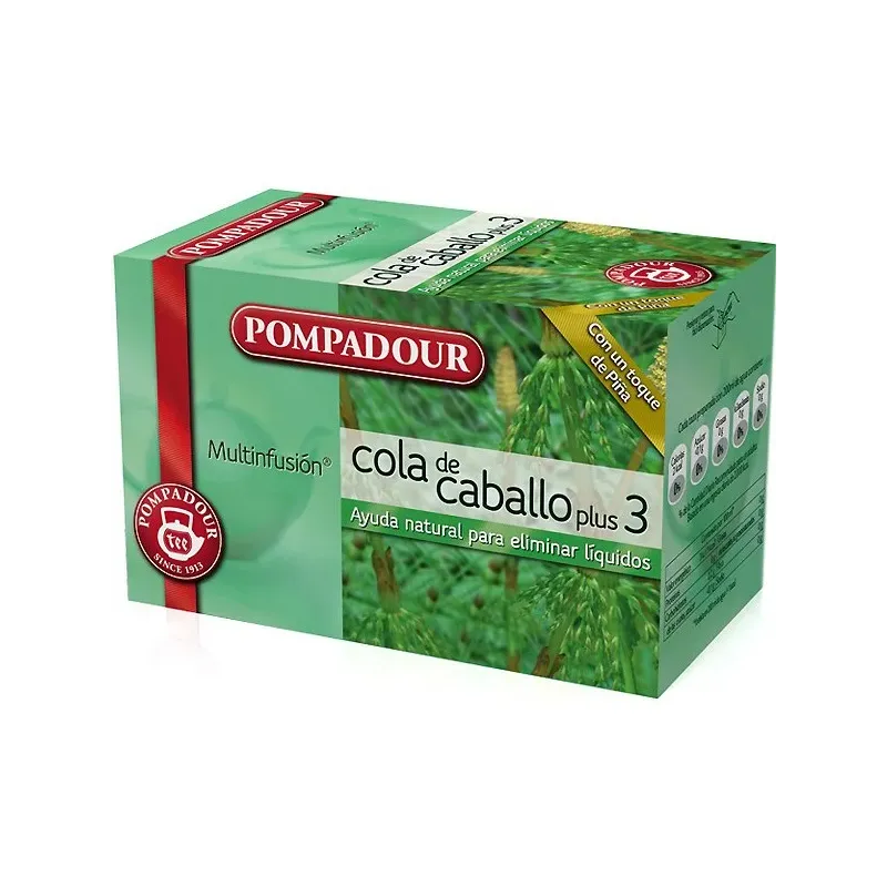 Pompadour Cola Caballo Plus 3 Multiinfusión Pompadour Cola Caballo Plus 3 Multiinfusión