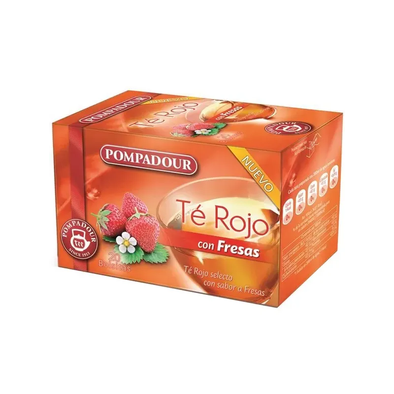 Te Rojo con Fresas Te Rojo con Fresas