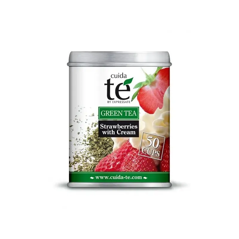 Té Verde Fresas Nata 100g Té Verde Fresas Nata 100g