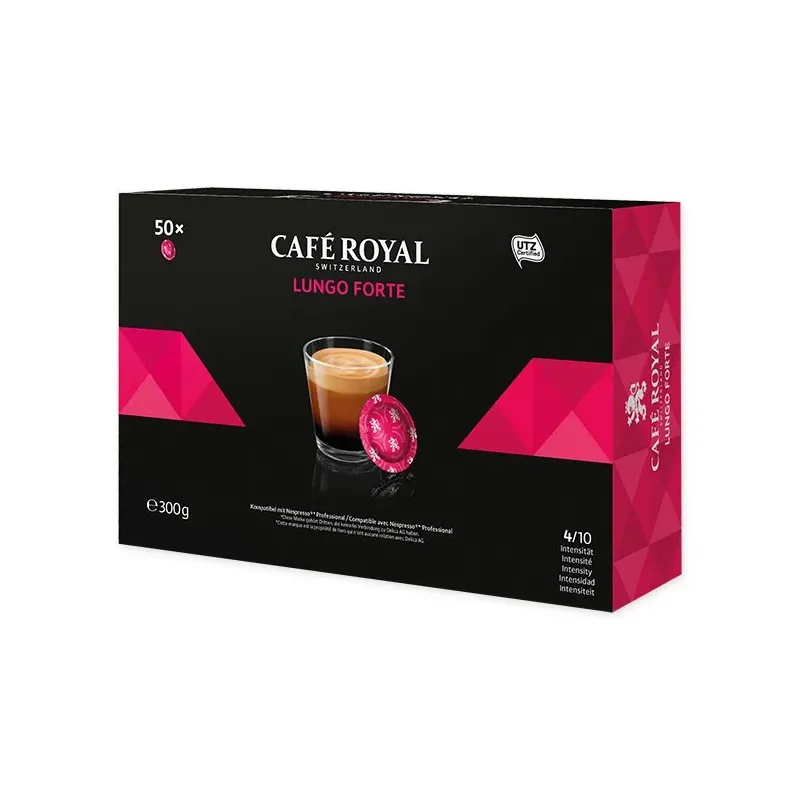 Royal Lungo Forte para el sistema Nespresso®* Professional** Royal Lungo Forte para el sistema Nespresso®* Professional**