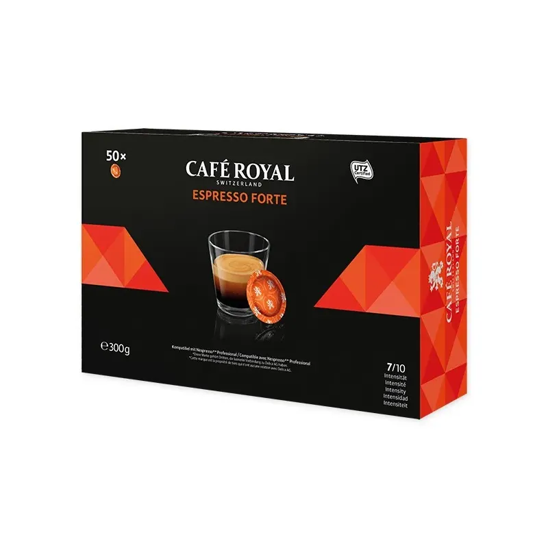 Royal Espresso Forte para el sistema Nespresso®* Professional** Royal Espresso Forte para el sistema Nespresso®* Professional**