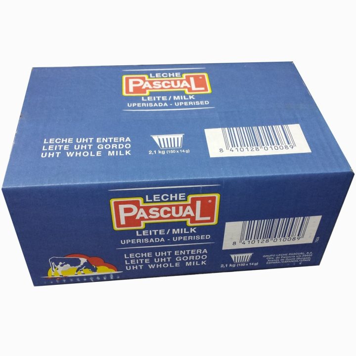 Leche Pascual tarrina de 14 ml. 10 unidades