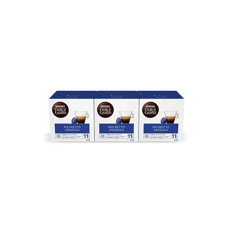NESCAFÉ® Dolce Gusto® Ristretto Ardenza x 3, 48 Cápsulas NESCAFÉ® Dolce Gusto® Ristretto Ardenza x 3, 48 Cápsulas