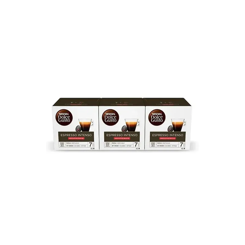 NESCAFÉ® Dolce Gusto® Esp. Int. Descafeinado x 3, 48 Cápsulas NESCAFÉ® Dolce Gusto® Esp. Int. Descafeinado x 3, 48 Cápsulas