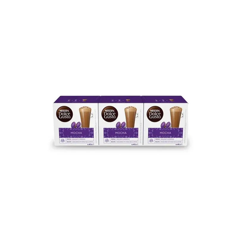 NESCAFÉ® Dolce Gusto® Mocha x 3, 48 Cápsulas NESCAFÉ® Dolce Gusto® Mocha x 3, 48 Cápsulas