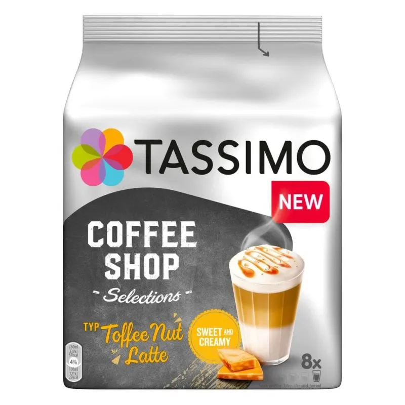 Tassimo Toffee Nut Latte 8 Tassimo Toffee Nut Latte 8