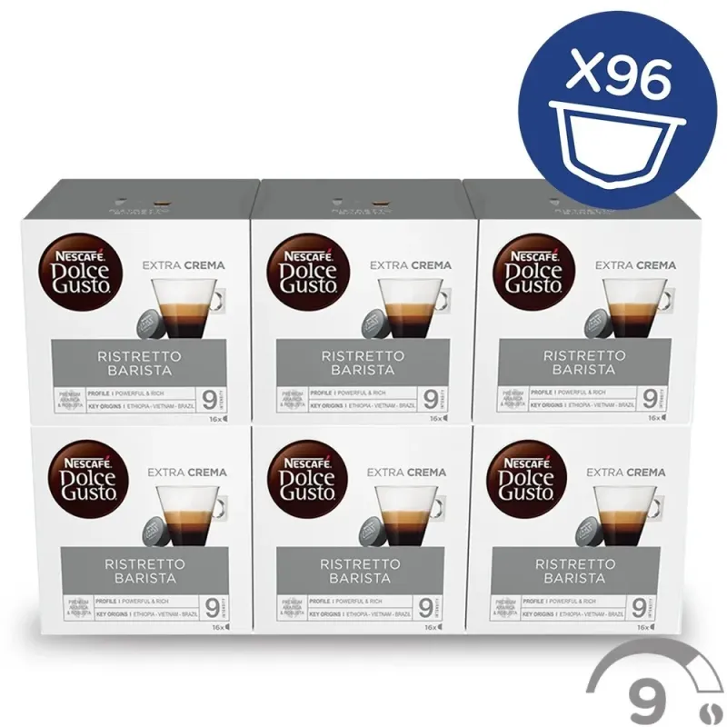 NESCAFÉ® Dolce Gusto® Barista x 6, 96 Cápsulas NESCAFÉ® Dolce Gusto® Barista x 6, 96 Cápsulas