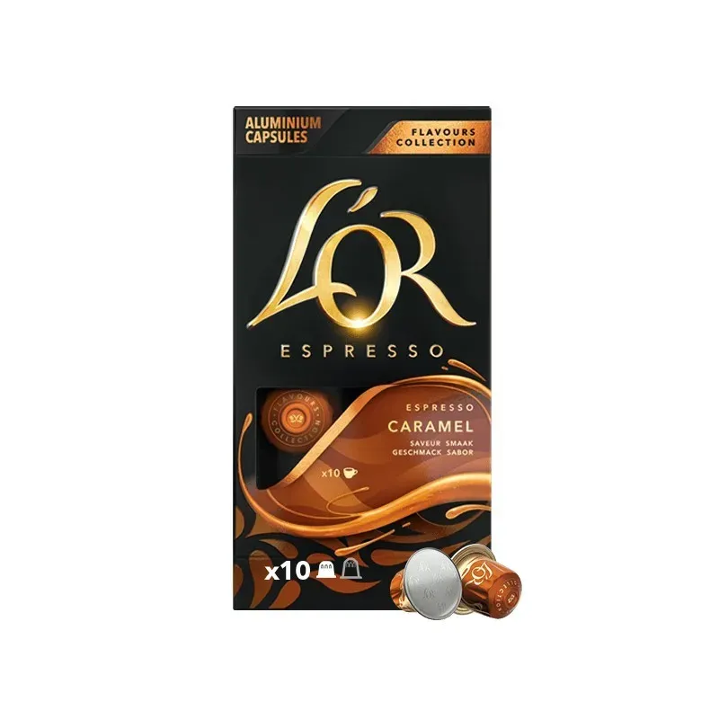 L'OR Espresso Caramel compatibles Nespresso® 10 cápsulas L'OR Espresso Caramel compatibles Nespresso® 10 cápsulas