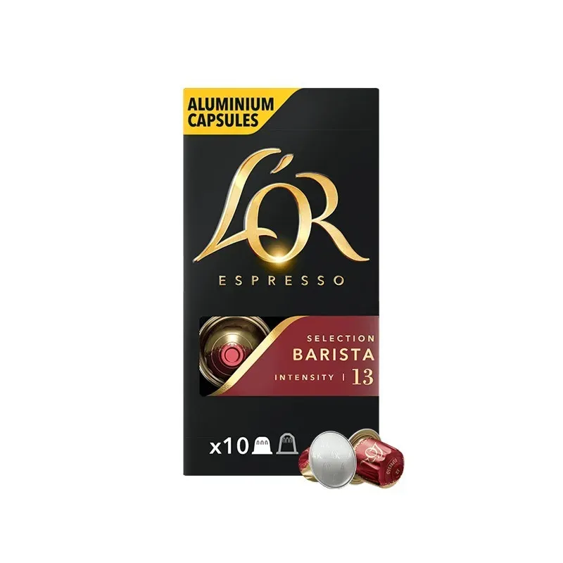 L'OR Espresso Barista 13 compatibles Nespresso® 10 cápsulas L'OR Espresso Barista 13 compatibles Nespresso® 10 cápsulas
