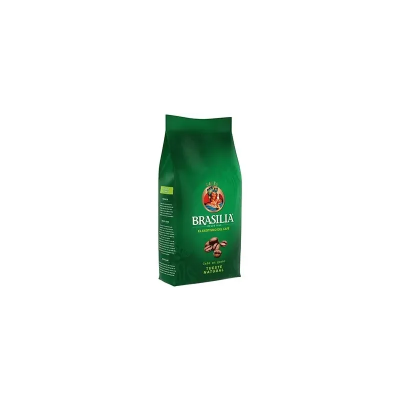 Café Brasilia en grano tueste natural 1 Kg Café Brasilia en grano tueste natural 1 Kg