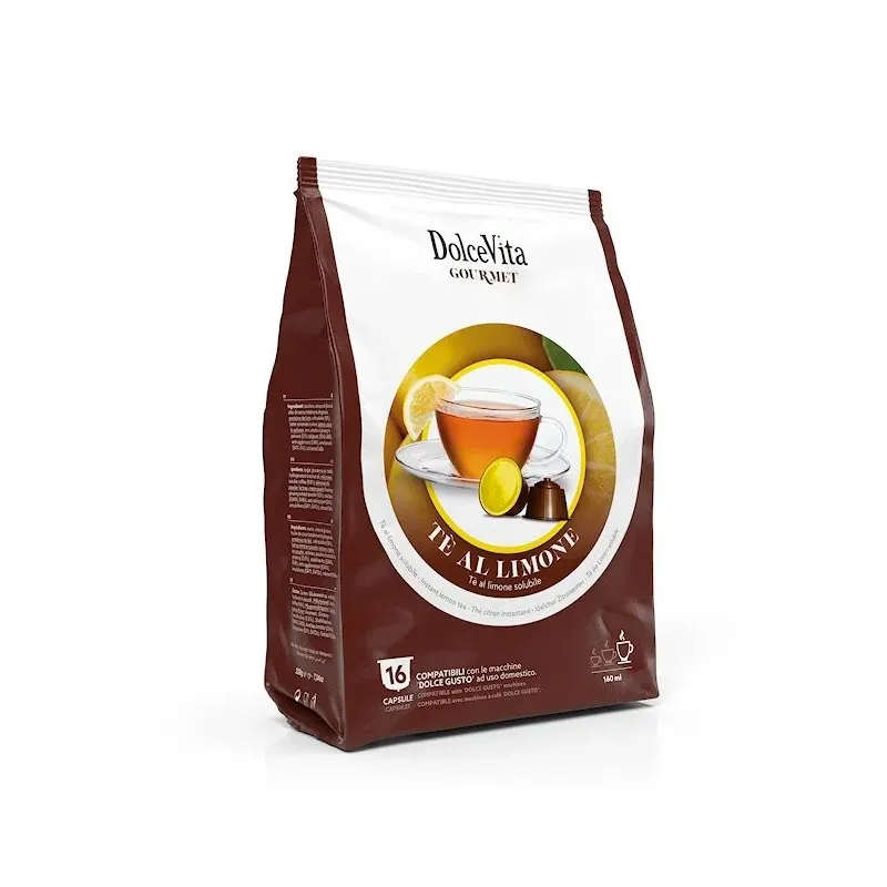 Dolce Vita TÉ AL LIMONE compatible Dolce Gusto® 16 cápsulas Dolce Vita TÉ AL LIMONE compatible Dolce Gusto® 16 cápsulas