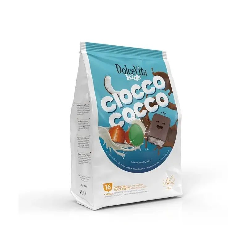 Dolce Vita CIOCCOCOCCO compatible Dolce Gusto® 16 cápsulas Dolce Vita CIOCCOCOCCO compatible Dolce Gusto® 16 cápsulas