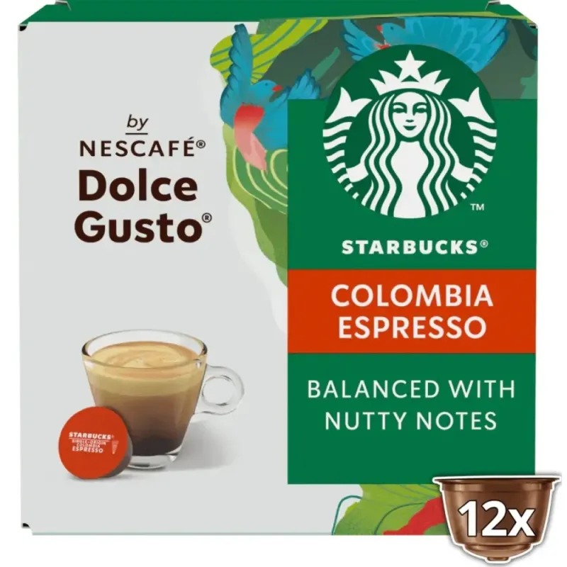 Colombia Starbucks 12 Cápsulas by NESCAFÉ® Dolce Gusto® Colombia Starbucks 12 Cápsulas by NESCAFÉ® Dolce Gusto®