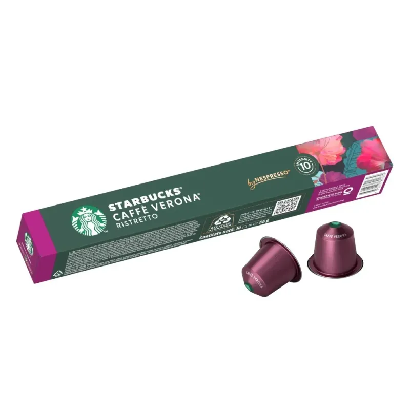 Verona Starbucks by Nespresso® 10 cápsulas Verona Starbucks by Nespresso® 10 cápsulas
