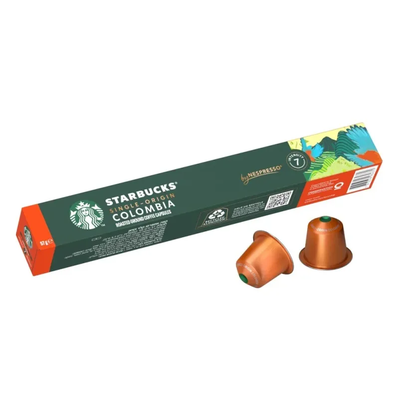 Colombia Starbucks by Nespresso® 10 cápsulas Colombia Starbucks by Nespresso® 10 cápsulas