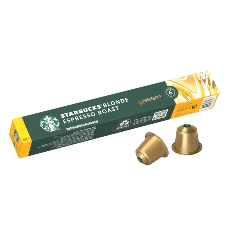 Blonde Starbucks by Nespresso® 10 cápsulas Blonde Starbucks by Nespresso® 10 cápsulas