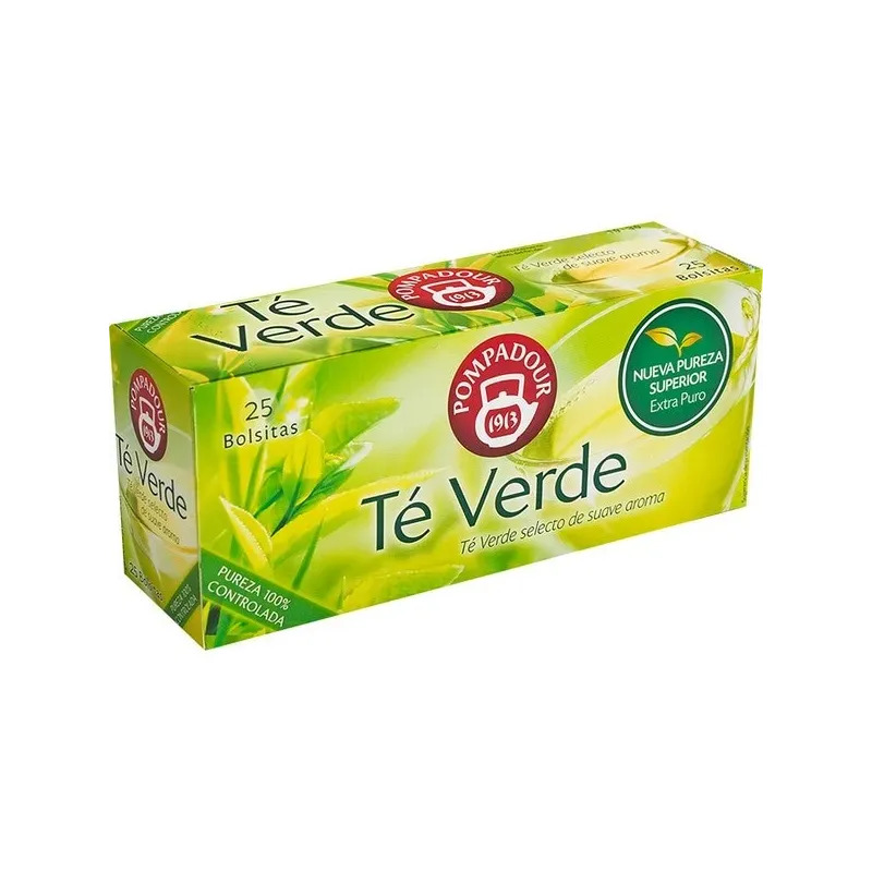 Te Verde Pompadour 25 bolsitas Te Verde Pompadour 25 bolsitas