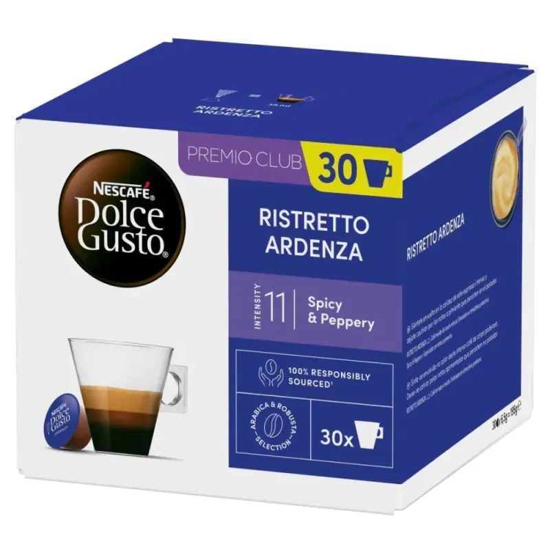 Nescafé Dolce Gusto Ristretto Ardenza 30 cápsulas Nescafé Dolce Gusto Ristretto Ardenza 30 cápsulas