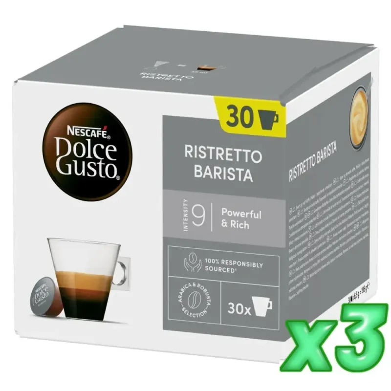 Nescafé Dolce Gusto Barista 90 cápsulas Nescafé Dolce Gusto Barista 90 cápsulas