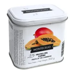 Lata Montecelio de Infusión Frutas del Caribe 200G