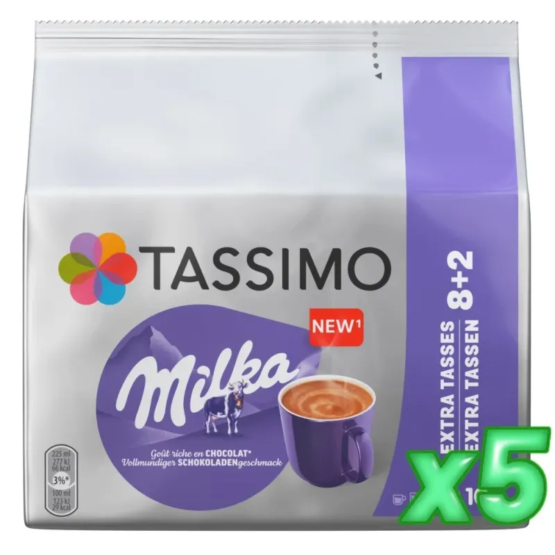 Lote 5 Tassimo Milka Chocolate Lote 5 Tassimo Milka Chocolate