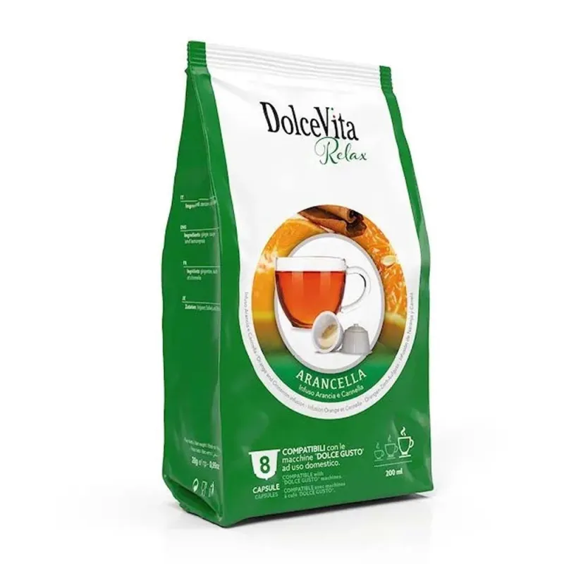 Dolce Vita ARENCELLA compatible Dolce Gusto®* 8 cápsulas Dolce Vita ARENCELLA compatible Dolce Gusto®* 8 cápsulas