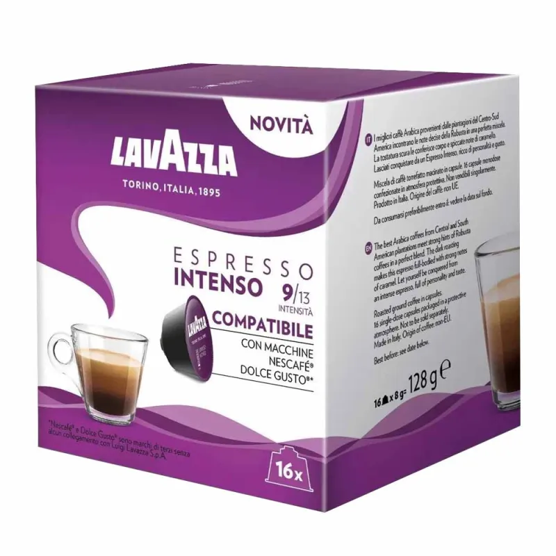 Lavazza Espresso Intenso compatible Dolce Gusto® 16 u. Lavazza Espresso Intenso compatible Dolce Gusto® 16 u.