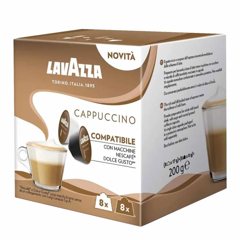 Lavazza Cappuccino compatible Dolce Gusto® 8+8 u. Lavazza Cappuccino compatible Dolce Gusto® 8+8 u.