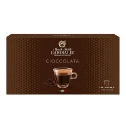 Garibaldi Cioccolata 16 cápsulas compatible con el sistema GM3