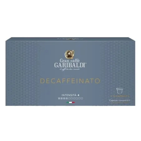 Garibaldi Descafeinado 16 cápsulas compatible con el sistema GM3