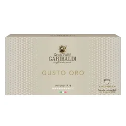 Garibaldi Gusto Oro 16 cápsulas compatible con el sistema GM3