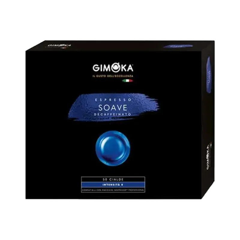 Gimoka Soave Descafeinado 50 Pads para el sistema Nespresso® Professional Gimoka Soave Descafeinado 50 Pads para el sistema Nespresso® Professional