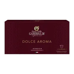 Garibaldi Dolce Aroma 16 cápsulas compatible con el sistema GM3