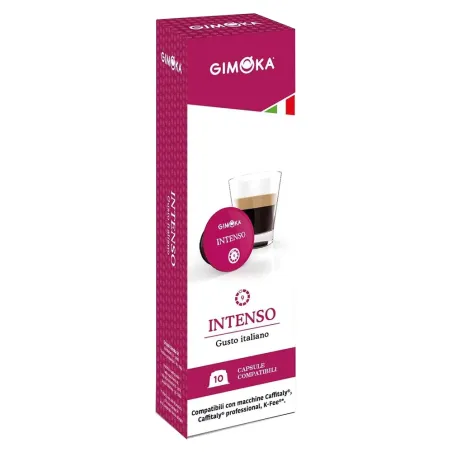 Café Intenso Gimoka 10 cápsulas Sistema Caffitaly®