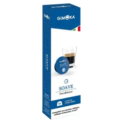 Café Soave Descafeinado Gimoka 10 cápsulas Sistema Caffitaly®