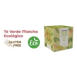 MOMENT TEA Té Verde Matcha y Sencha ECO 15 Piramides