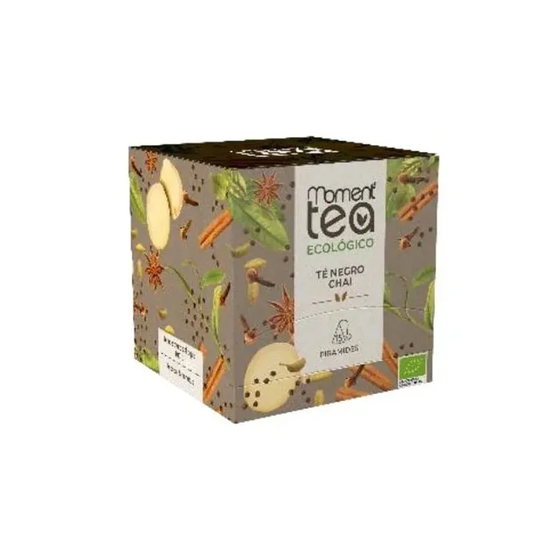 MOMENT TEA Té Negro Chai 15 Piramides MOMENT TEA Té Negro Chai 15 Piramides