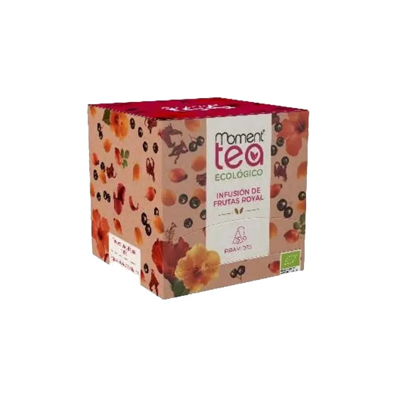 MOMENT TEA Infusión de Frutas Royal 15 Piramides MOMENT TEA Infusión de Frutas Royal 15 Piramides