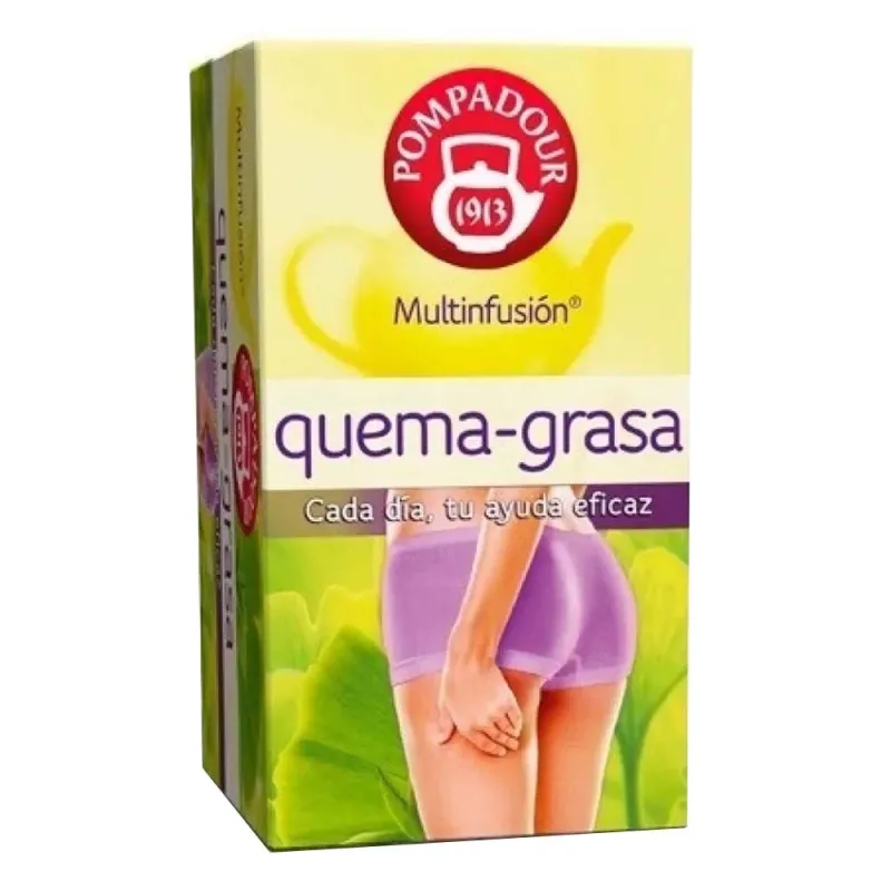 Quema-Grasa Pompadour 20 bolsitas Quema-Grasa Pompadour 20 bolsitas