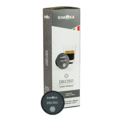 Café Deciso Gimoka 10 cápsulas Sistema Caffitaly®